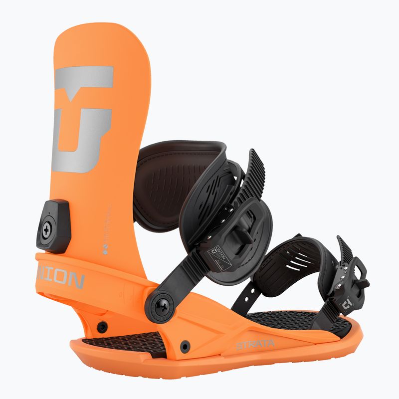 Men's snowboard bindings Union Strata orange 2