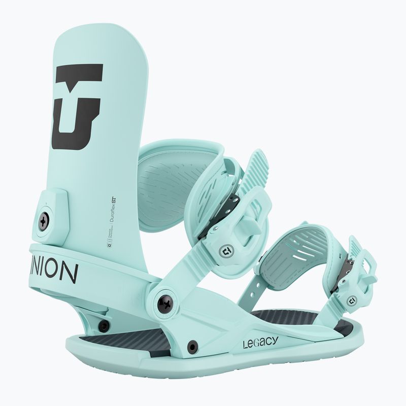 Women's snowboard bindings Union Legacy aqua 2