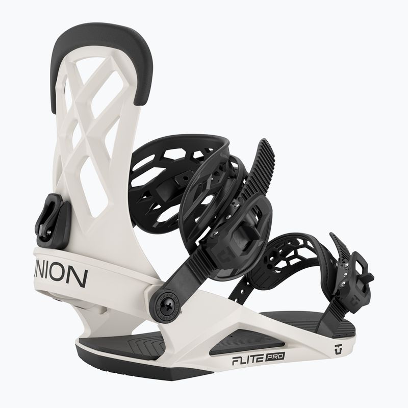Men's snowboard bindings Union Flite Pro bone 2