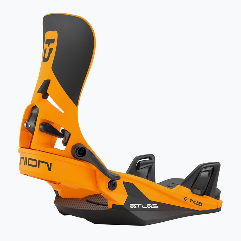 Men's snowboard bindings Union Atlas Stepperperper On orange 2