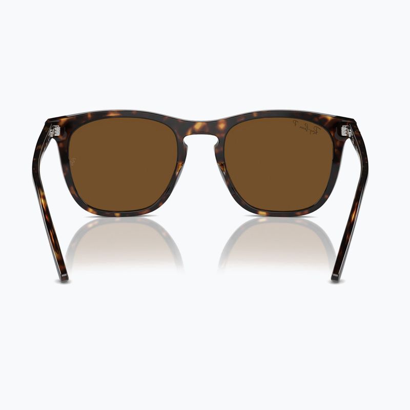 Sunglasses Ray-Ban RB2210 havana/brown polarized 5