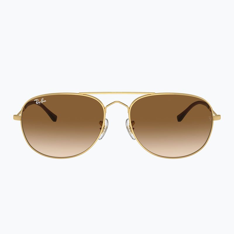Sunglasses Ray-Ban Bain Bridge arista gold/clear brown 2