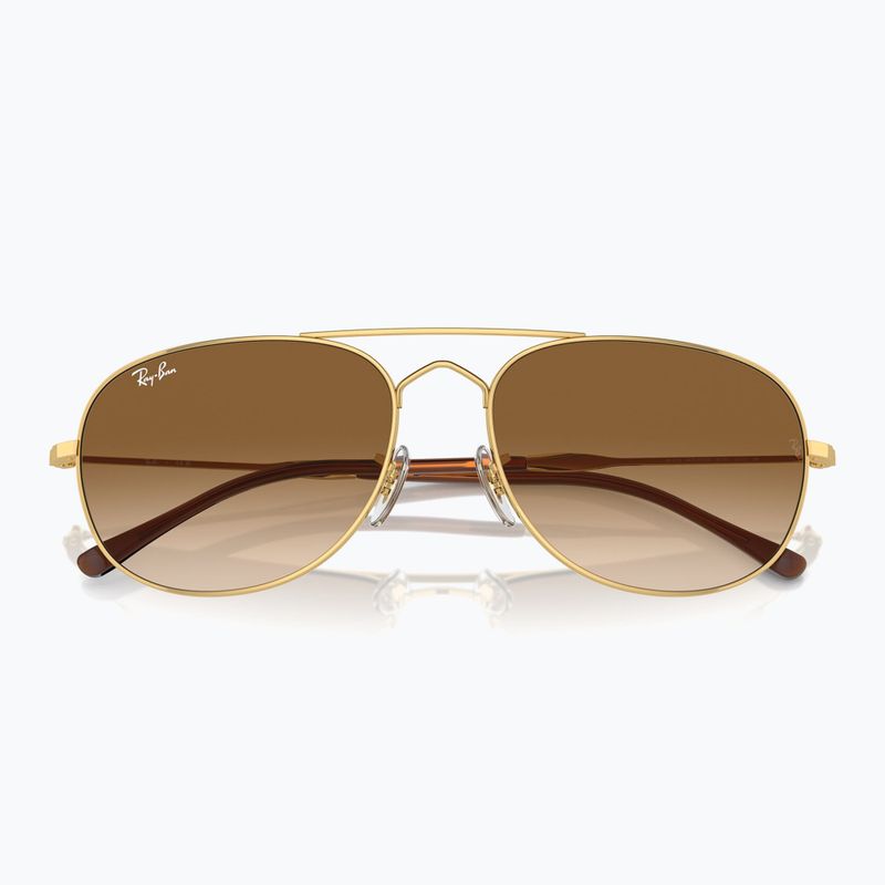 Sunglasses Ray-Ban Bain Bridge arista gold/clear brown 3