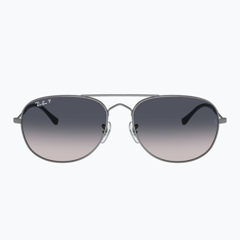 Sunglasses Ray-Ban Bain Bridge gunmetal/blue polarized 2