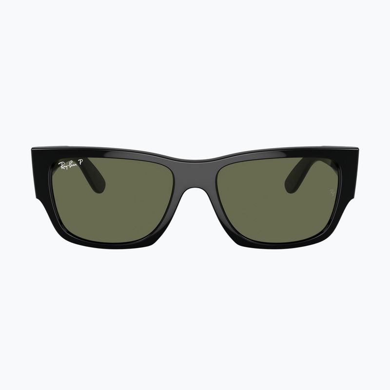 Sunglasses Ray-Ban Carlos black/green polarized 2