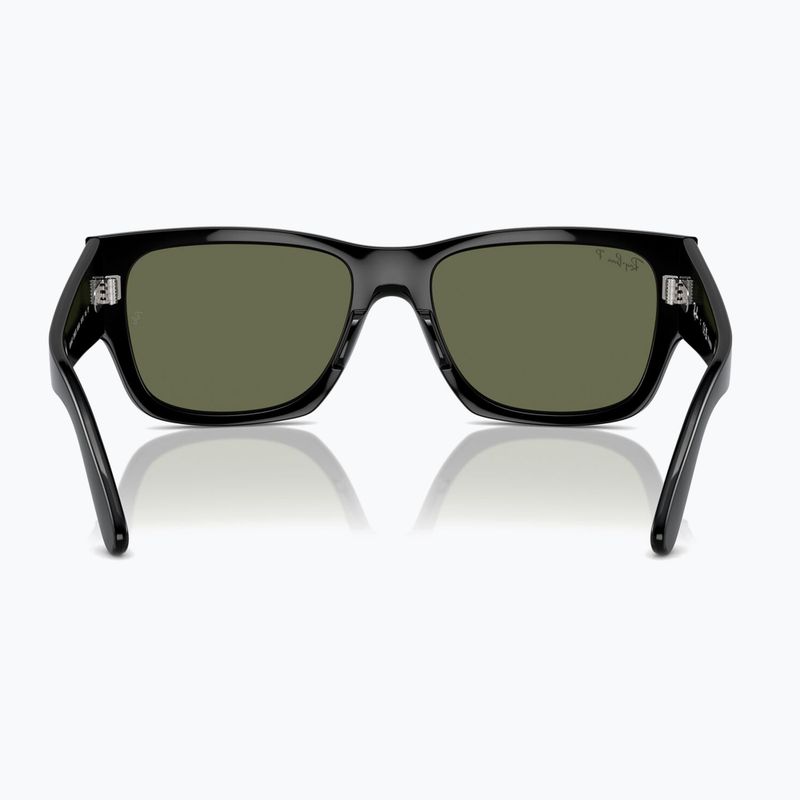Sunglasses Ray-Ban Carlos black/green polarized 5