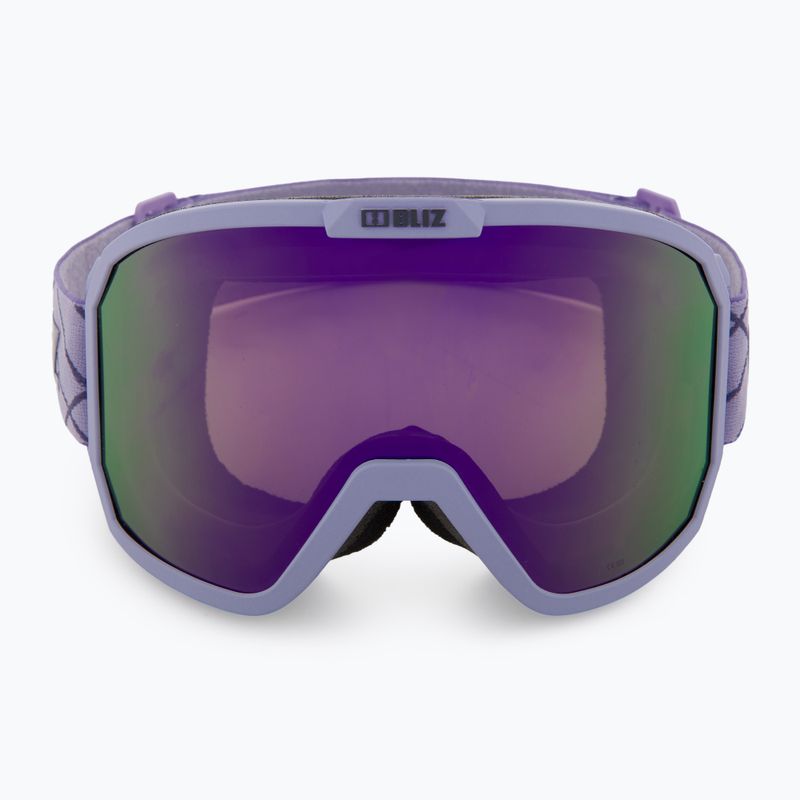 Bliz Rave matt purple/brown purple ski goggles 2