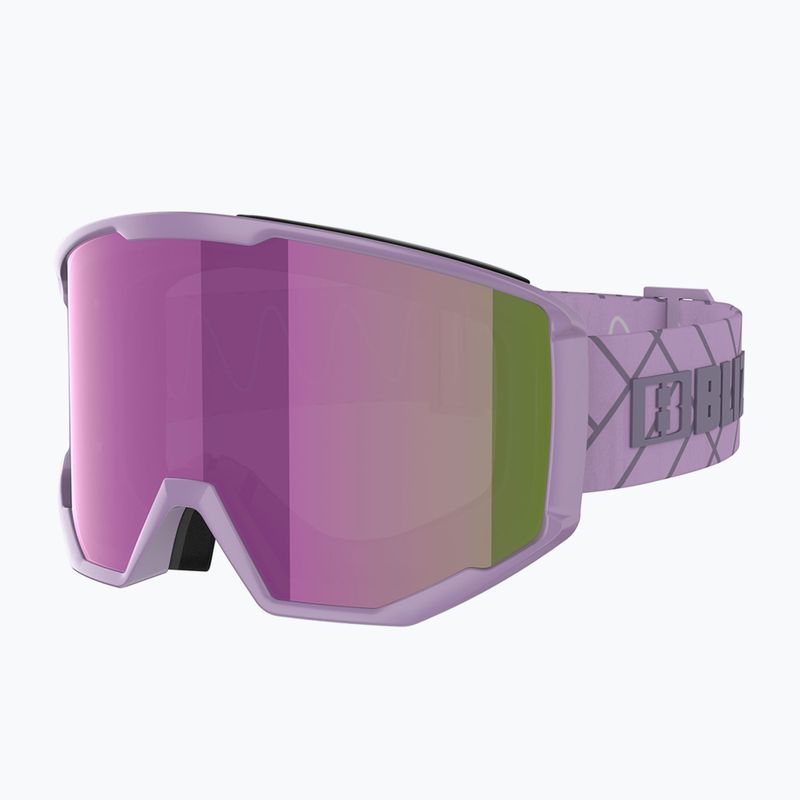 Bliz Spark matte purple/brown purple ski goggles 3