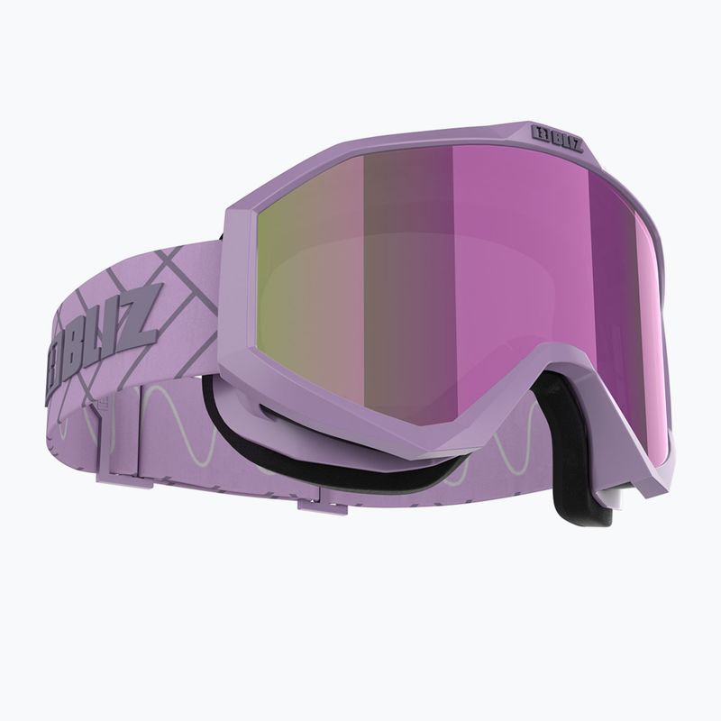 Bliz Liner matt purple/brown purple ski goggles