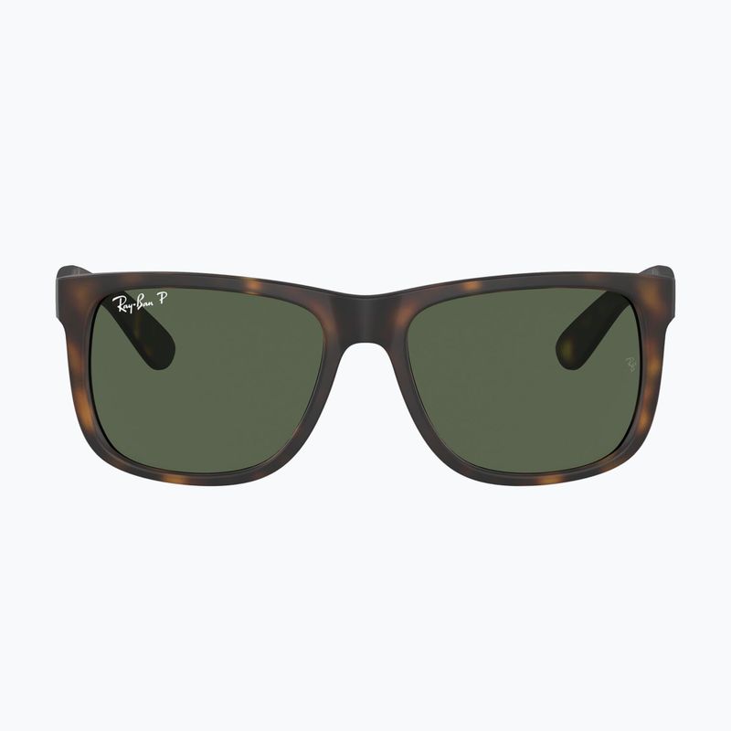 Sunglasses Ray-Ban Justin Classic havana/dark green polarized 2