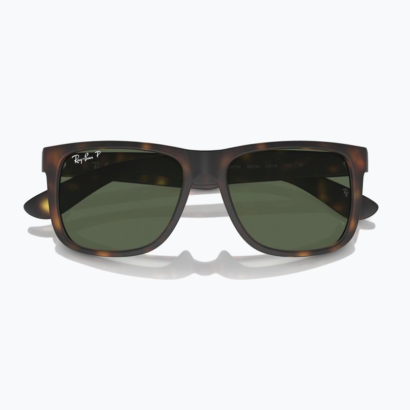 Sunglasses Ray-Ban Justin Classic havana/dark green polarized 3
