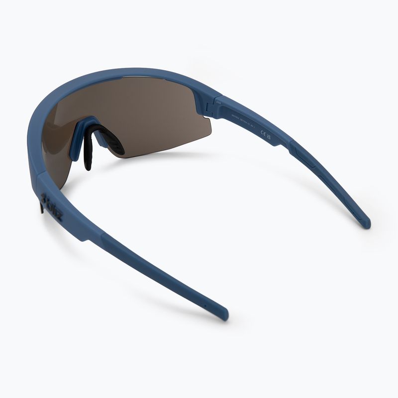 Bliz Matrix matt blue/brown sunglasses in blue multi 2