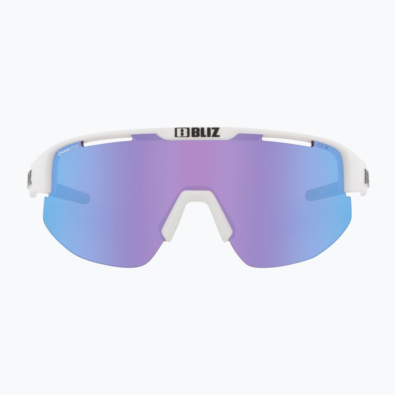 Bliz Matrix Nano Optics Nordic Light matt white/begonia/violet blue multi sunglasses 3