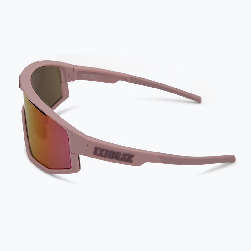 Bliz Fusion matt pink/brown w pink multi sunglasses 5