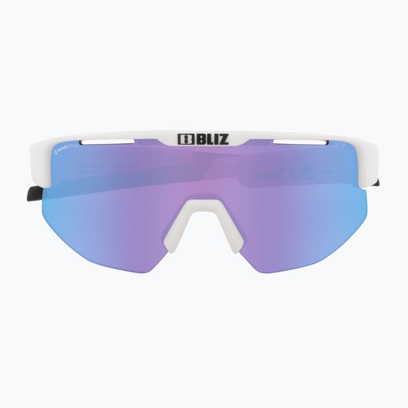 Bliz Matrix Small Nano Optics Nordic Light matt white/begonia/violet blue sunglasses 3