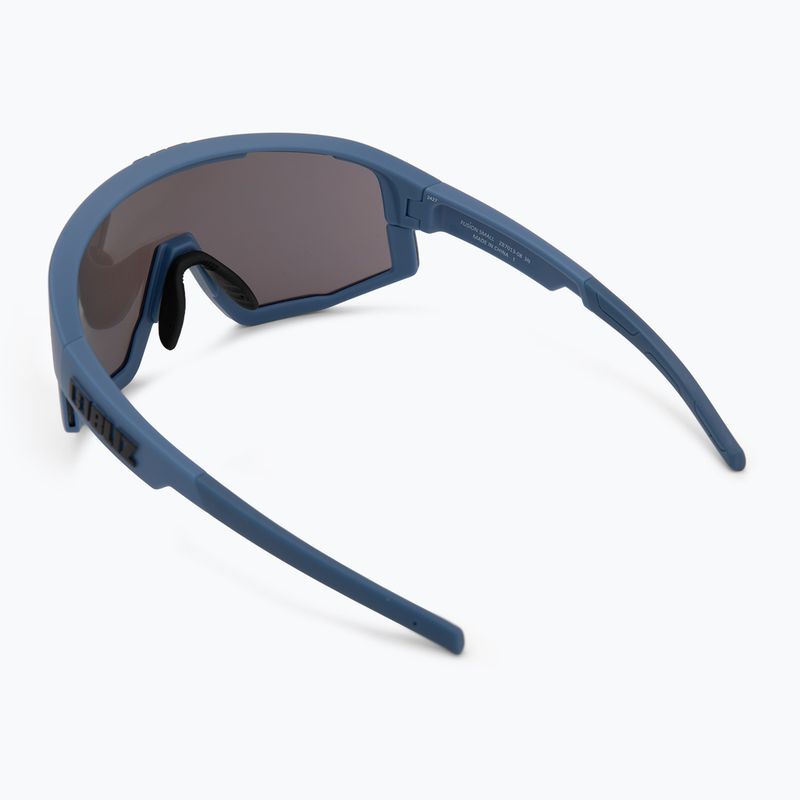 Sunglasses Bliz Fusion Small matt blue/smoke in ice blue multi 3