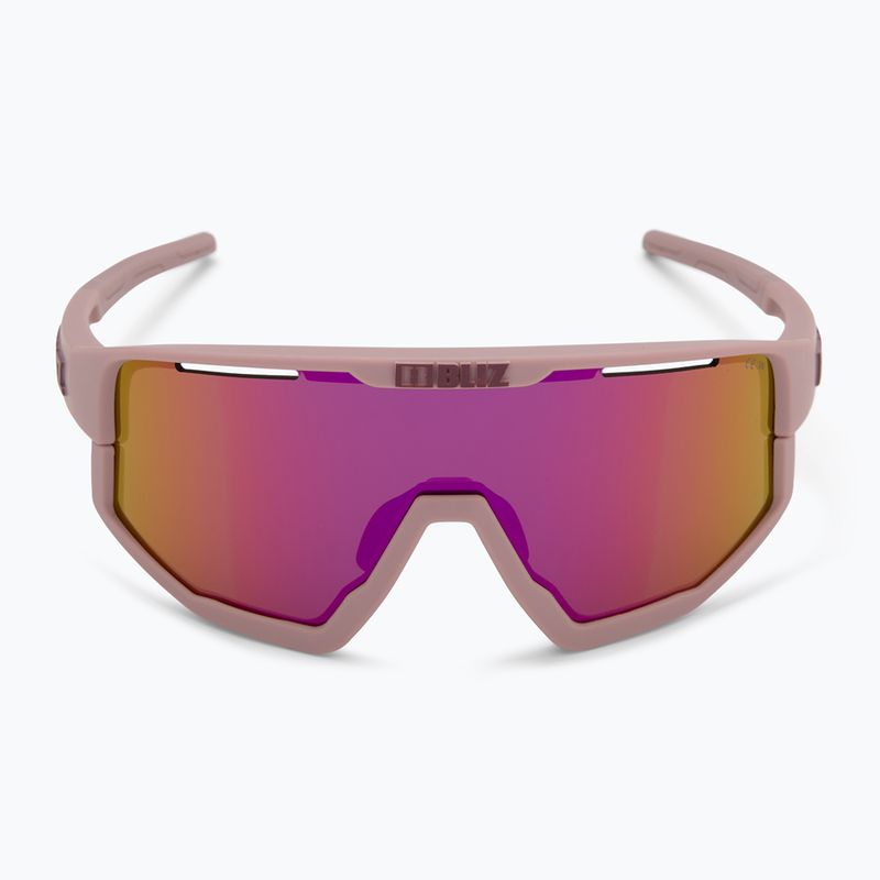 Bliz Fusion Small matt pink/brown w pink multi sunglasses 4