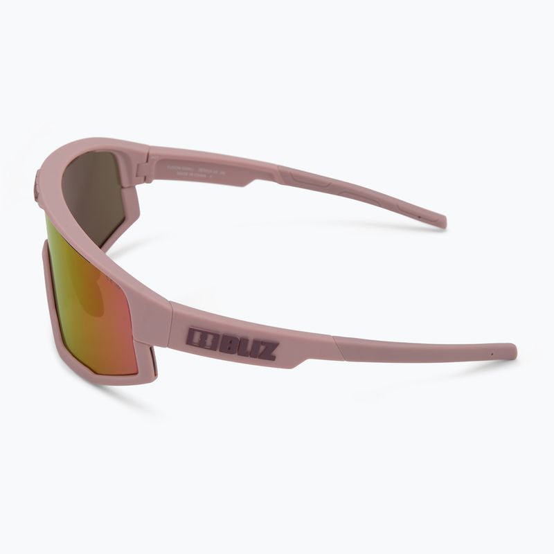 Bliz Fusion Small matt pink/brown w pink multi sunglasses 5