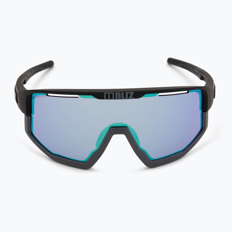 Bliz Fusion Small Nano Optics Nordic Light matt black/begonia/violet blue sunglasses 4