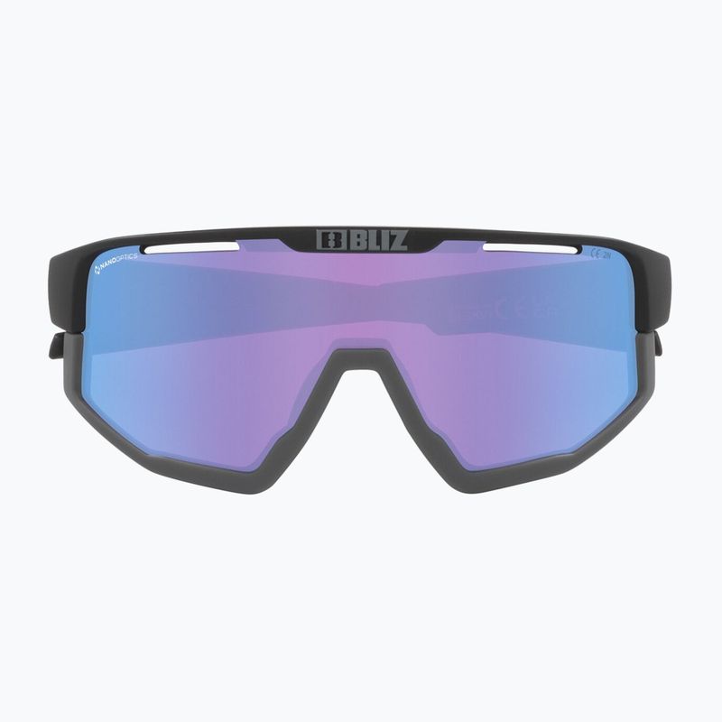 Bliz Fusion Small Nano Optics Nordic Light matt black/begonia/violet blue sunglasses 2