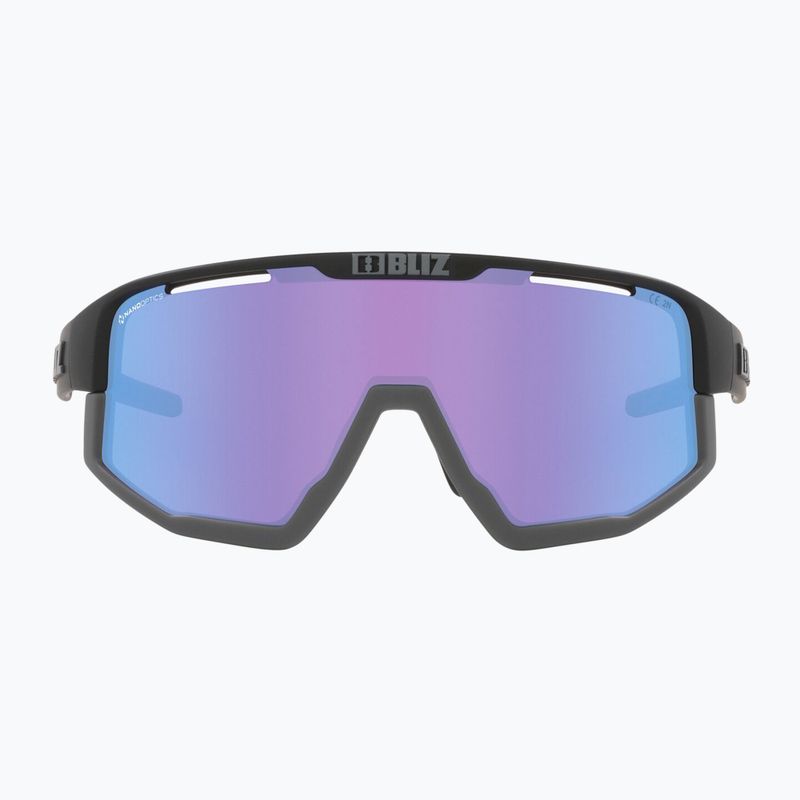 Bliz Fusion Small Nano Optics Nordic Light matt black/begonia/violet blue sunglasses 3