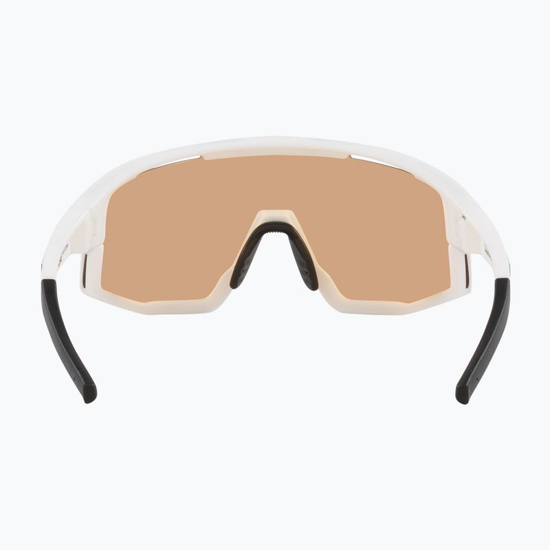 Bliz Fusion Small Nano Optics Nordic Light matt white/coral/orange blue sunglasses 4