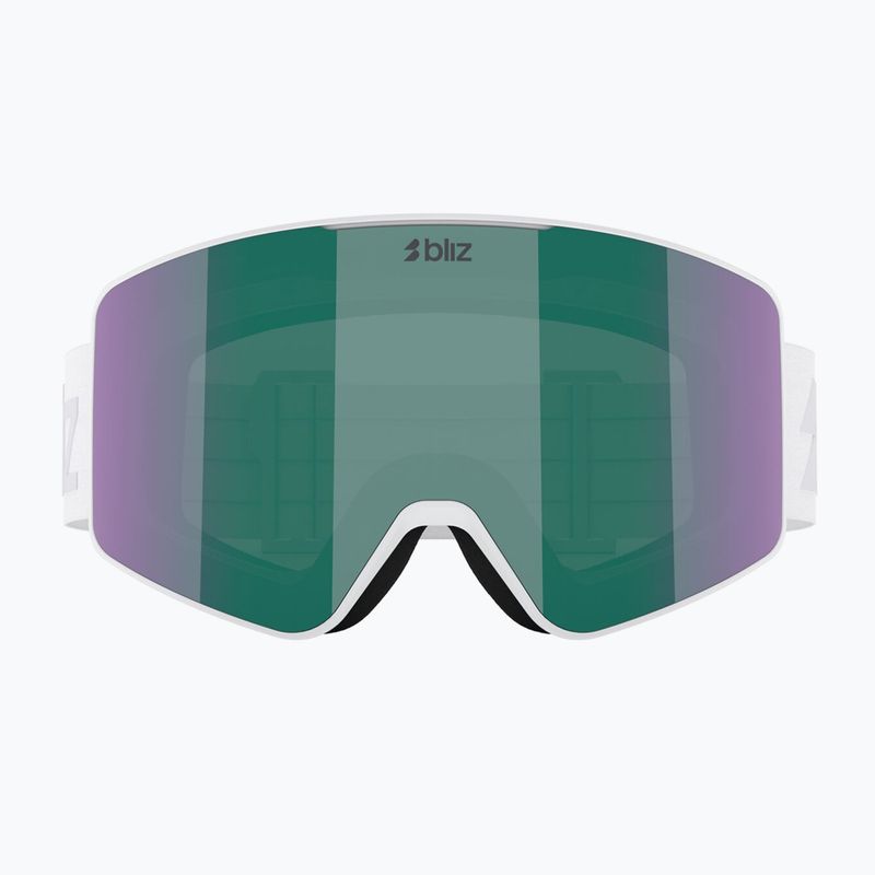 Ski goggles Bliz G001 matte white/brown/green multi 7