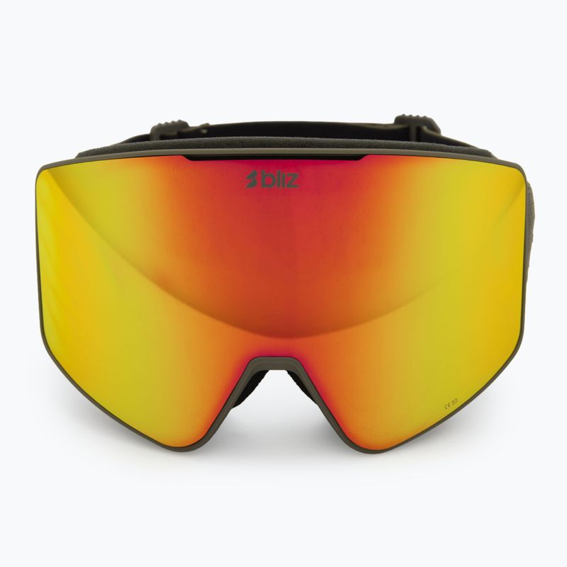 Ski goggles Bliz G001 matte camo green/brown/red multi 2