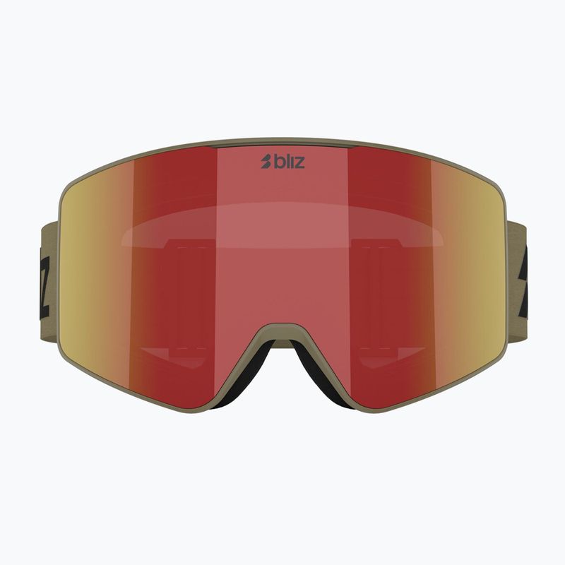 Ski goggles Bliz G001 matte camo green/brown/red multi 7