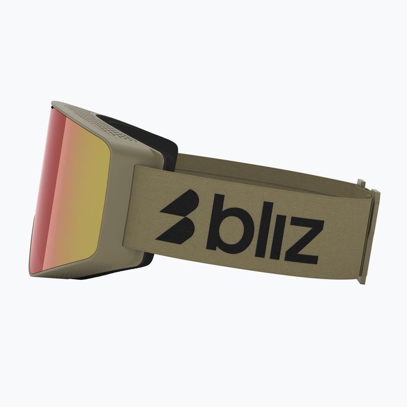 Ski goggles Bliz G001 matte camo green/brown/red multi 9