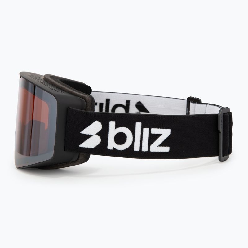 Ski goggles Bliz G001 matte black/orange/silver mirror 4