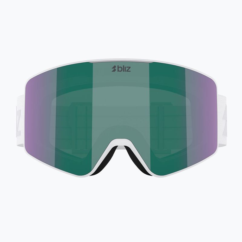Ski goggles Bliz G001S matte white/brown/green multi 7