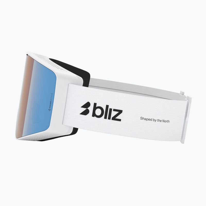 Ski goggles Bliz G001 matte white/non orange/blue multi 4