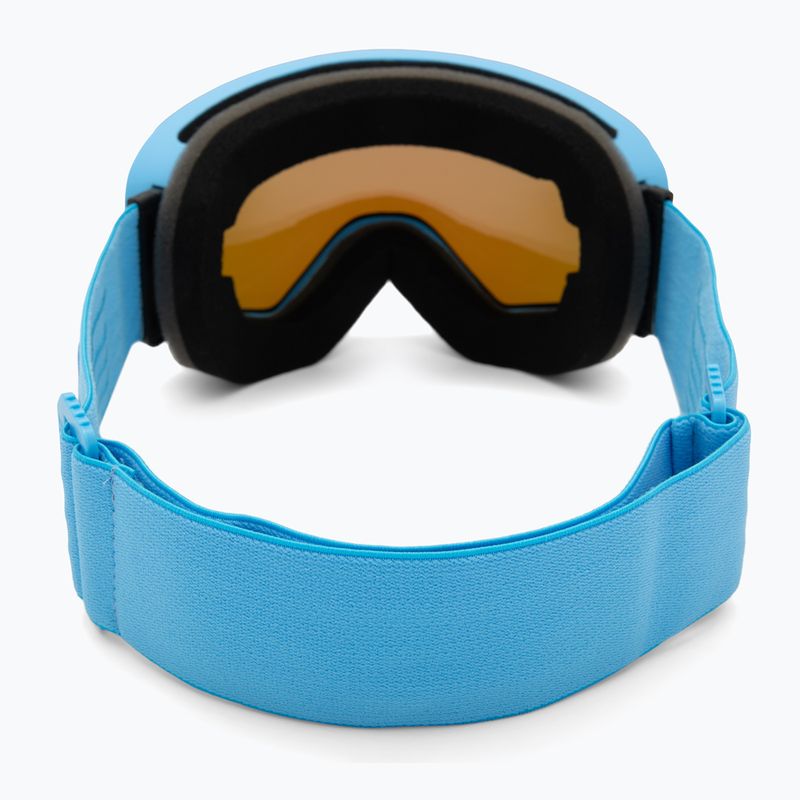 Ski goggles Bliz Flow matte blue/brown/blue multi 3
