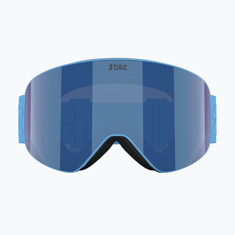 Ski goggles Bliz Flow matte blue/brown/blue multi 2