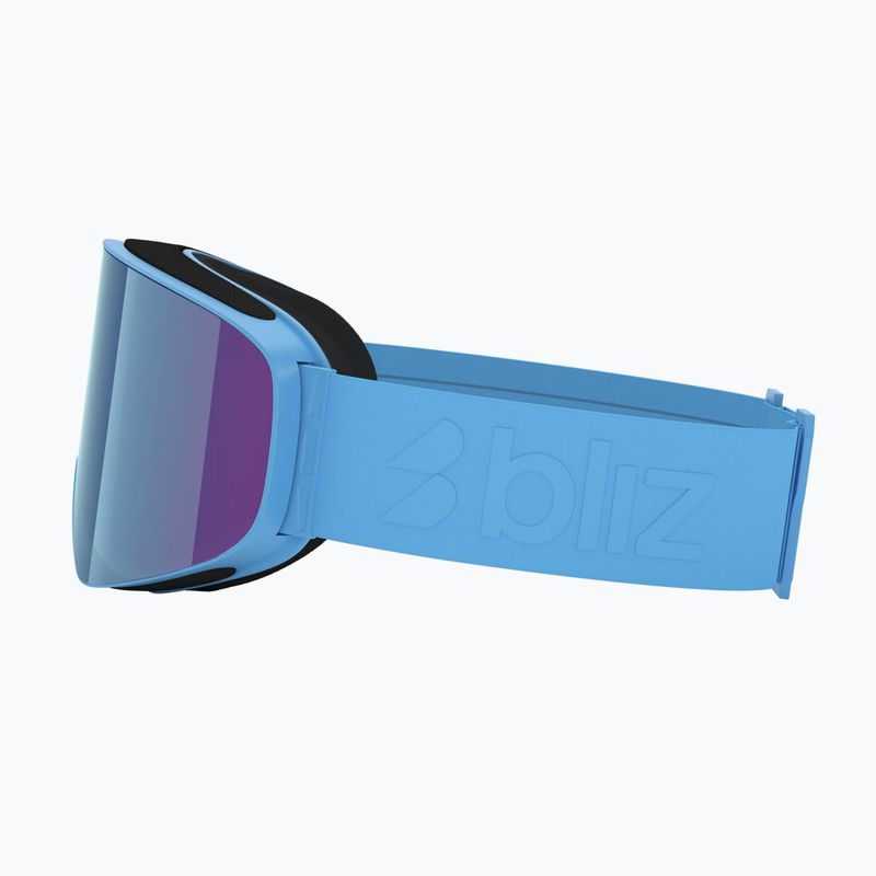 Ski goggles Bliz Flow matte blue/brown/blue multi 4