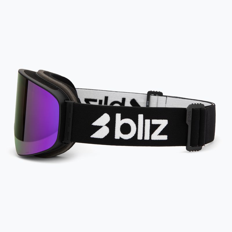 Ski goggles Bliz Flow matte black/brown/purple multi 4