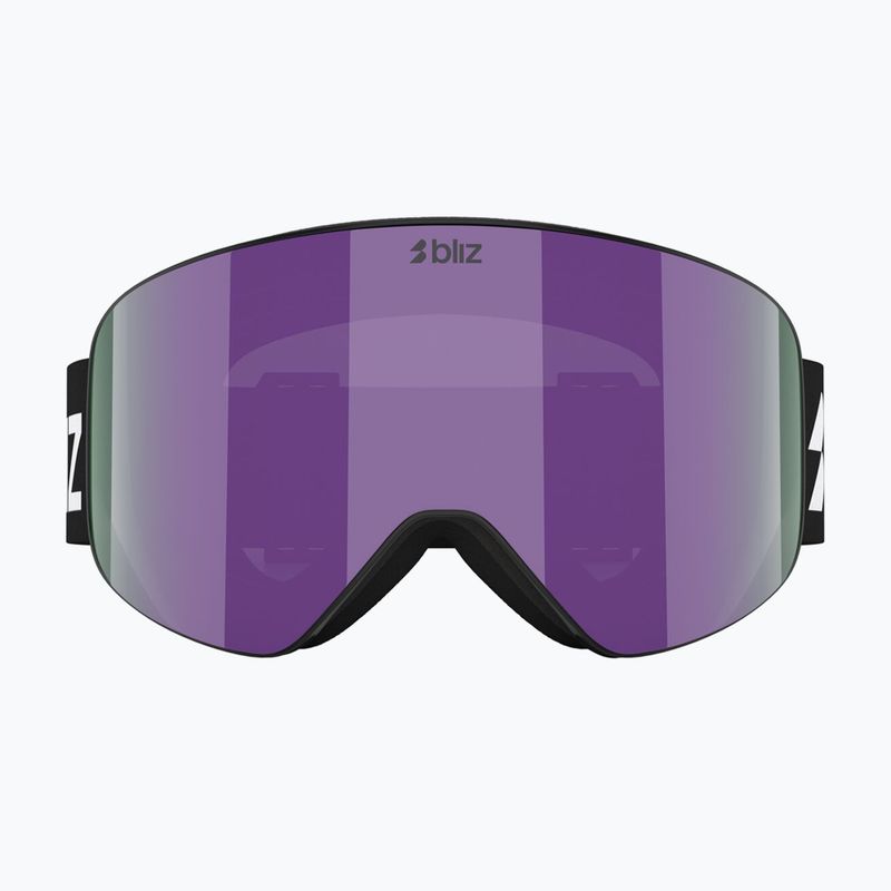 Ski goggles Bliz Flow matte black/brown/purple multi 2