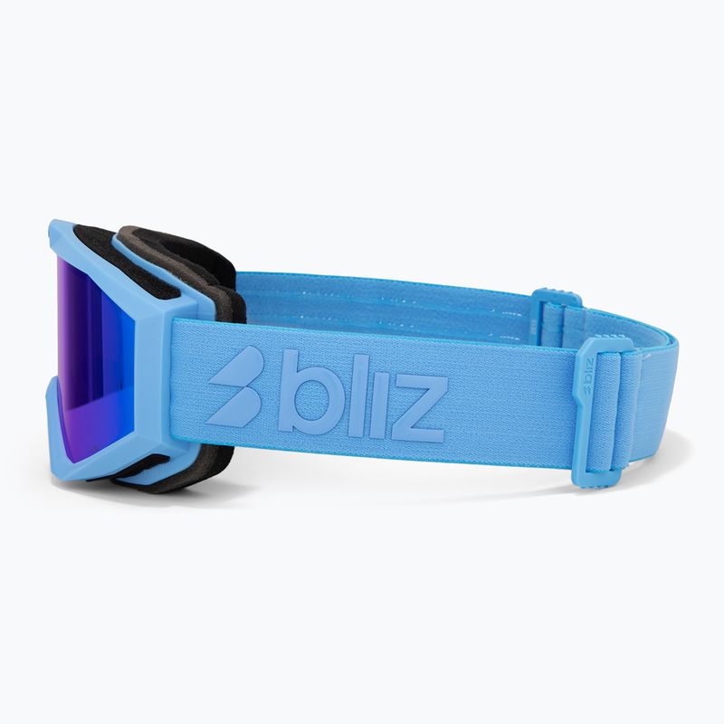 Children's ski goggles Bliz Liner Jr matte blue/brown/blue multi 4