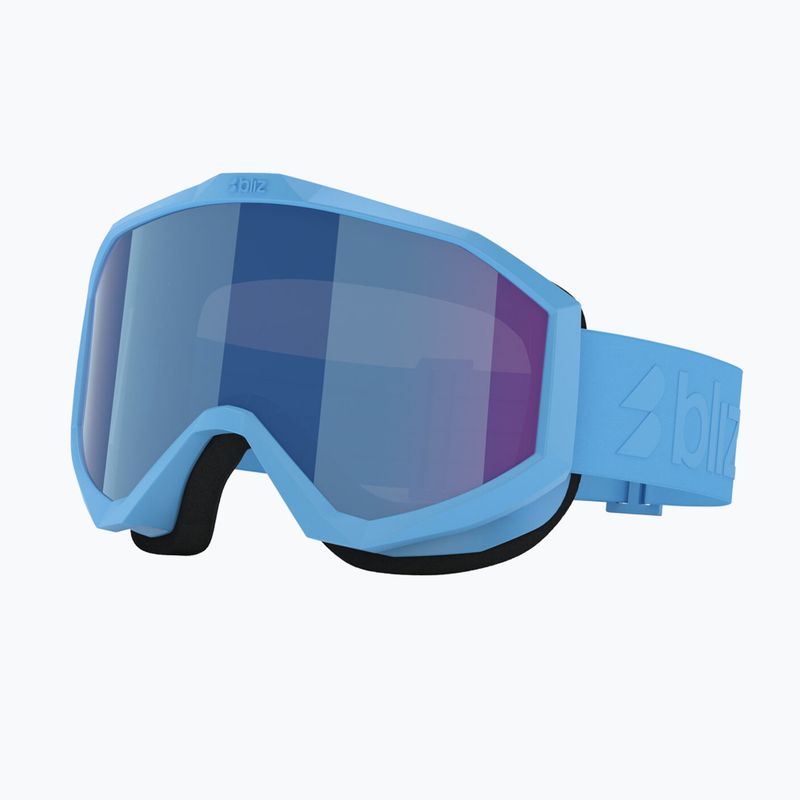 Children's ski goggles Bliz Liner Jr matte blue/brown/blue multi 5