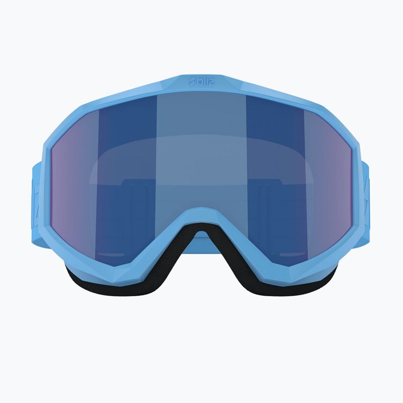 Children's ski goggles Bliz Liner Jr matte blue/brown/blue multi 6