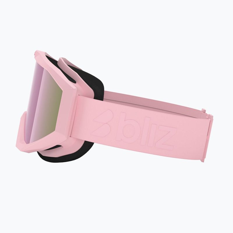 Children's ski goggles Bliz Liner Jr matte pink/brown/pink multi 4