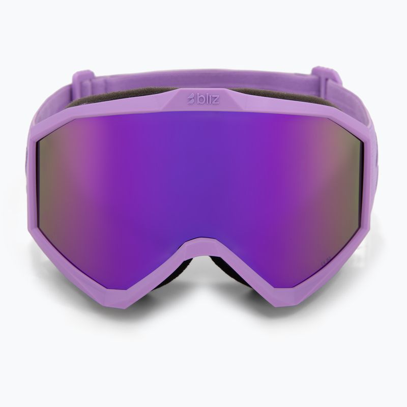 Children's ski goggles Bliz Liner Jr matte purple/brown/purple multi 2