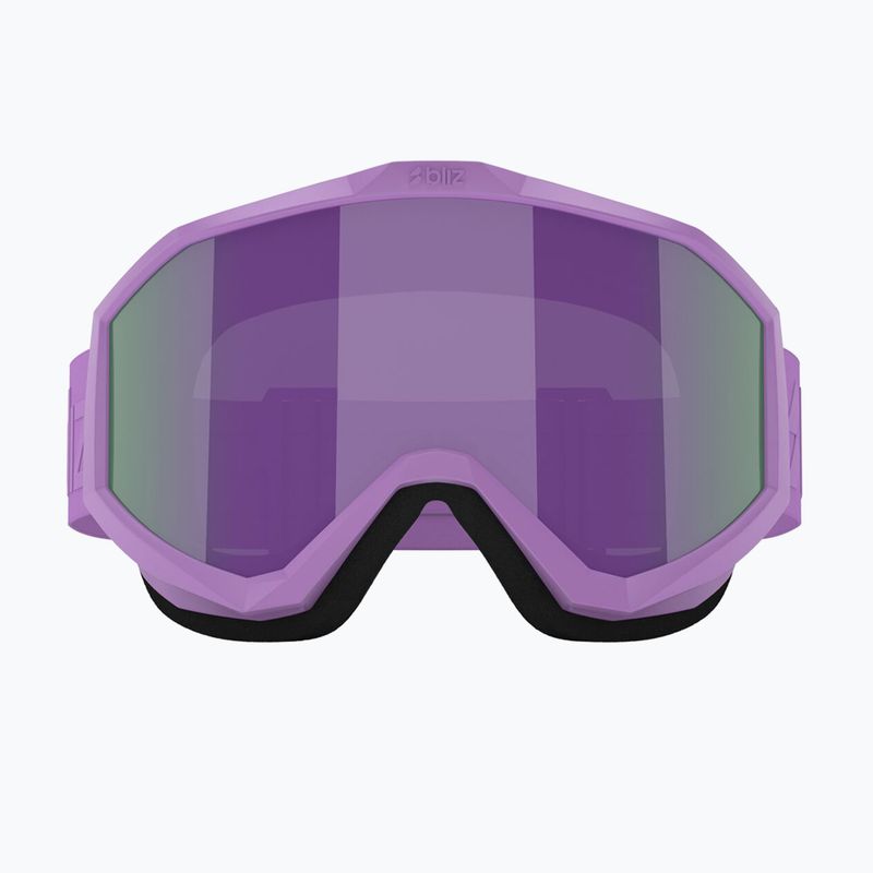 Children's ski goggles Bliz Liner Jr matte purple/brown/purple multi 6