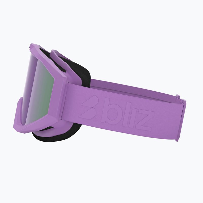Children's ski goggles Bliz Liner Jr matte purple/brown/purple multi 8