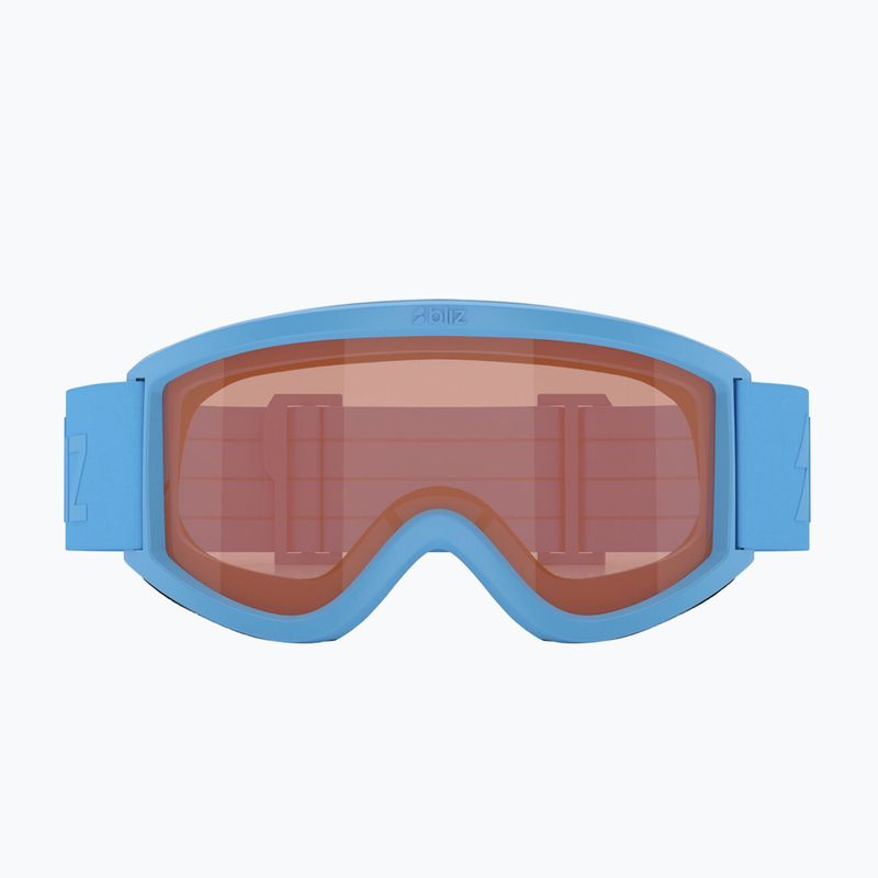 Children's ski goggles Bliz Pixie Jr matte blue/orange 2