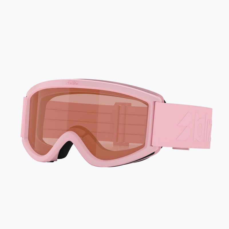 Children's ski goggles Bliz Pixie Jr matte pink/orange
