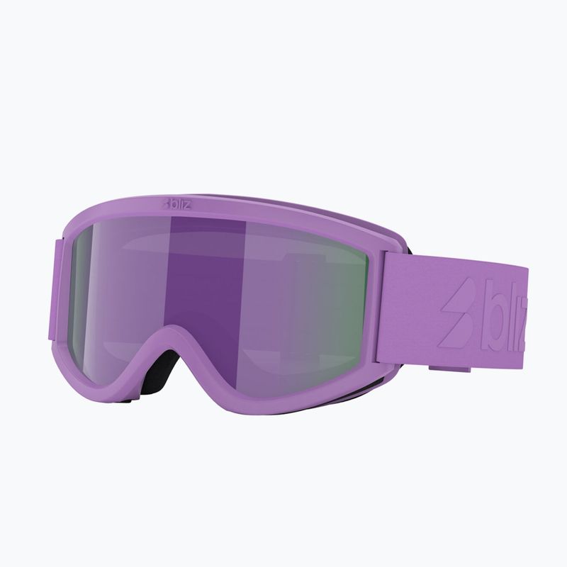 Children's ski goggles Bliz Pixie Jr matte purple/brown/purple multi 4