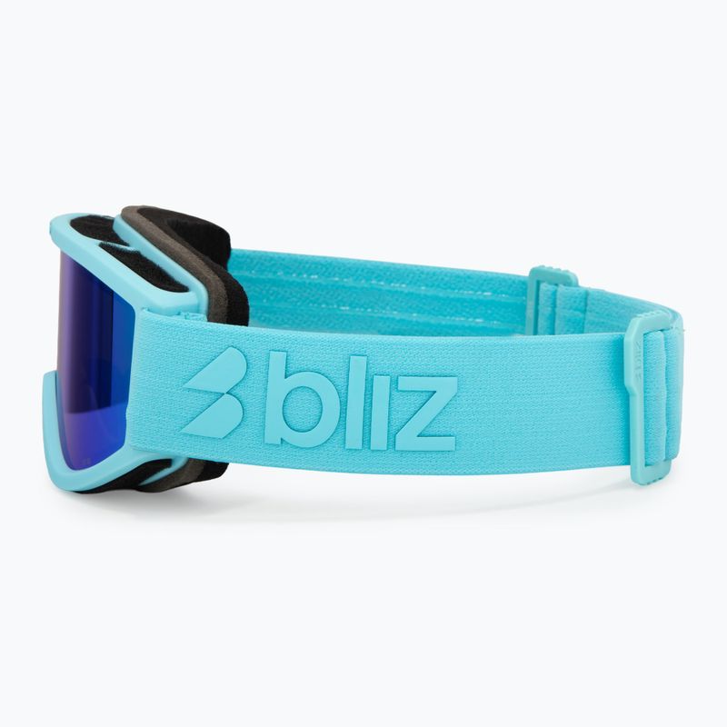 Children's ski goggles Bliz Pixie Jr matte turquoise/brown/green multi 4