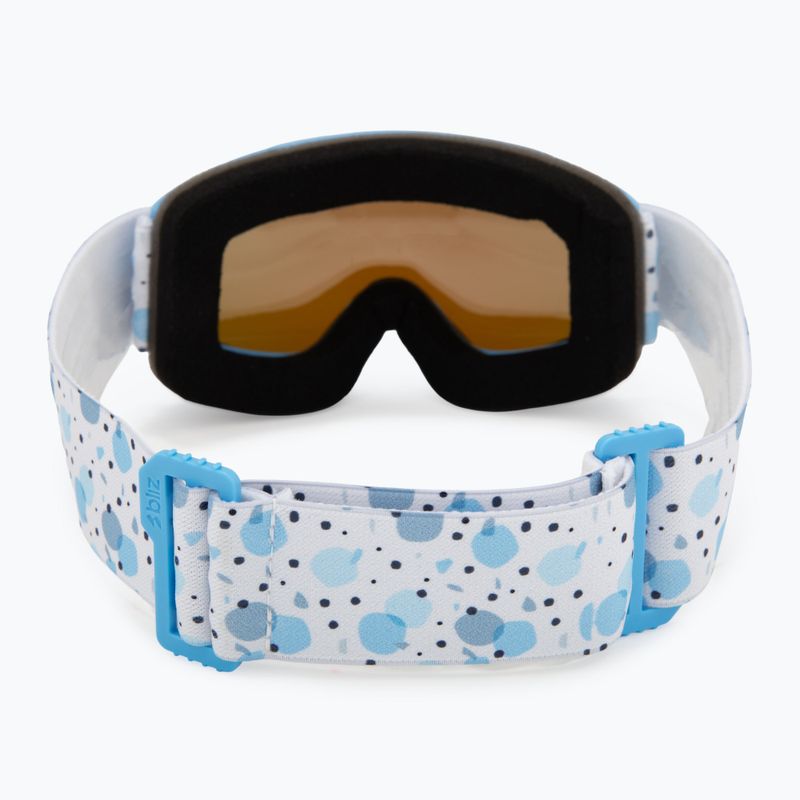 Children's ski goggles Bliz Pixie Jr matte blue/brown/blue multi 3